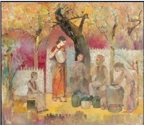 Original Oil by Mr. Sayajirao Nangare - Bharat Artisans