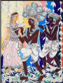 Original Acrylic by Mrs. Anuradha Thakur - Bharat Artisans