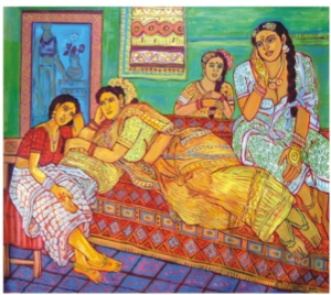 Original Acrylic by Mr. R. Subhashbabu - Bharat Artisans