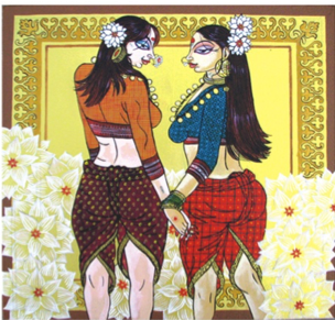 Original Acrylic by Ms. Varsha Kharatmal - Bharat Artisans